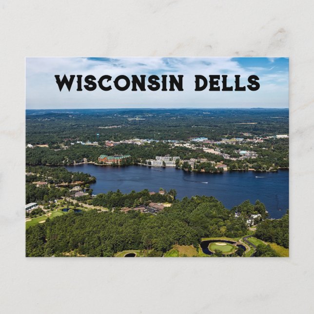 Postal Wisconsin Dells USA (Anverso)