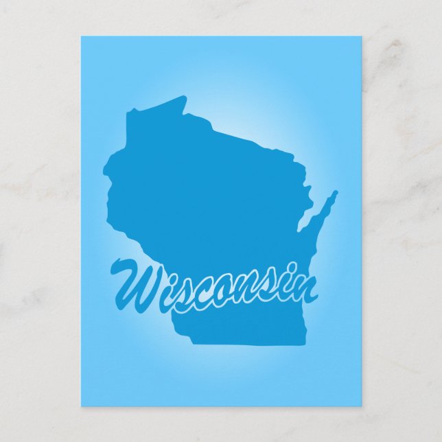 Postal Wisconsin Estatal (Anverso)