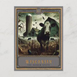 Postal Wisconsin | Postcarta de arte gótico