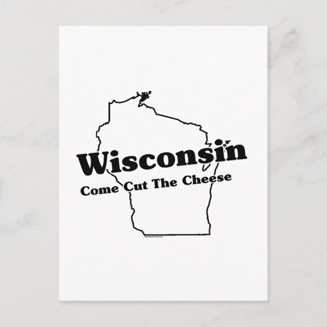 Postal Wisconsin State Slogan (Anverso)