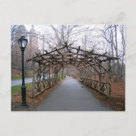 Postal Wisteria Pergola New York City Central Park NYC