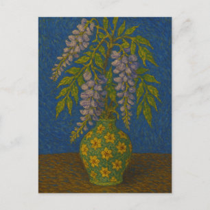 Postal Wisteria Postcard