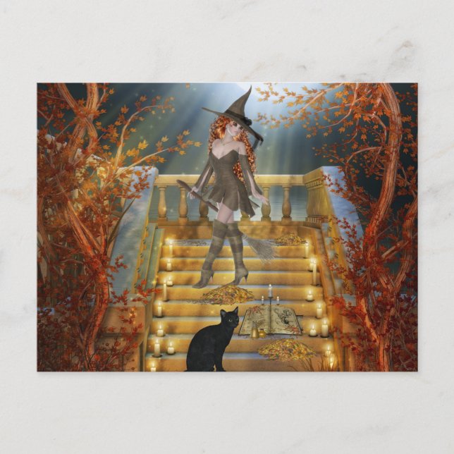 Postal Witch and Spell Book (Anverso)