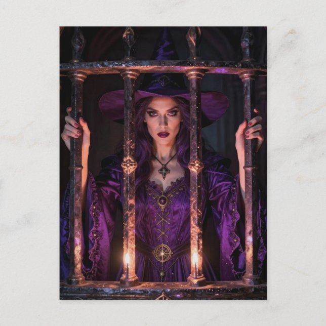 Postal Witch behind bars  (Anverso)