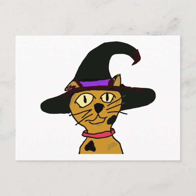 Postal Witch Kitty (Anverso)