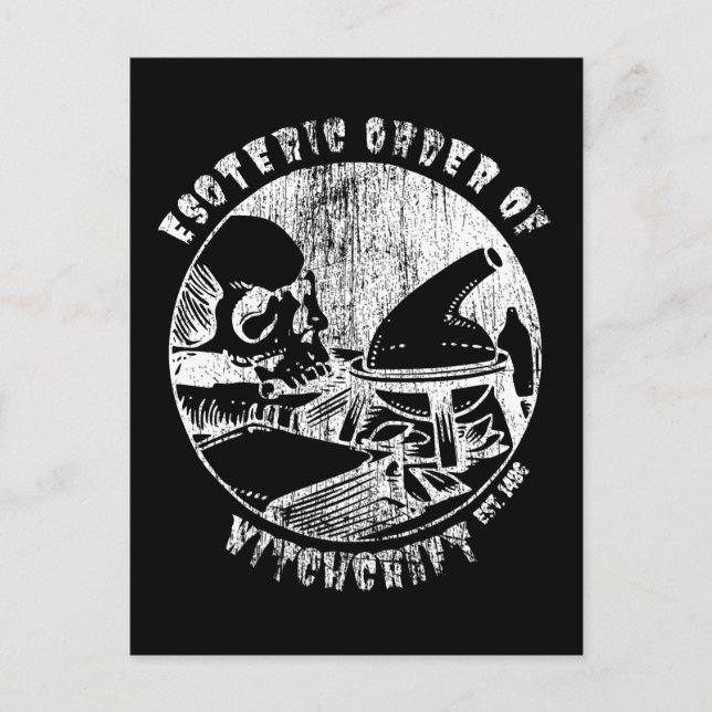 Postal Witchcraft Magic Order Occult Witch Alchemist (Anverso)