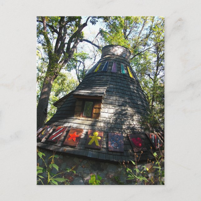 Postal Witches Hut Postcard (Anverso)