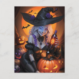 Postal Witchy Halloween