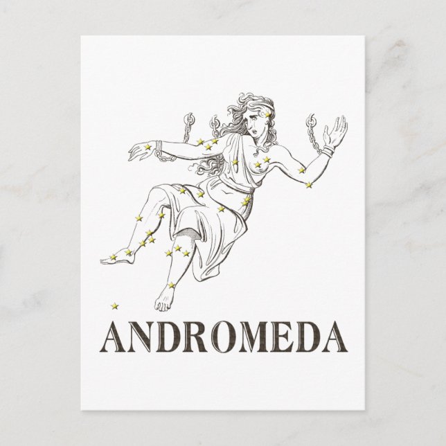 Postal WITS: Andromeda (Anverso)
