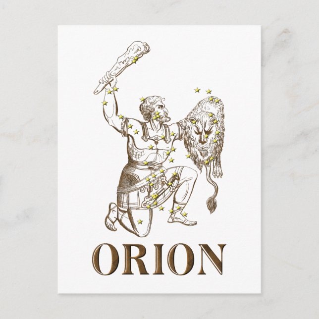 Postal WITS: Orion (Anverso)