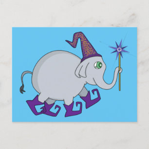 Postal Wizard Elephant