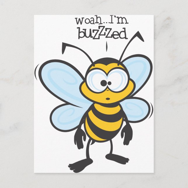 Postal Woah - Estoy Buzzed (Buzzzed) (Anverso)