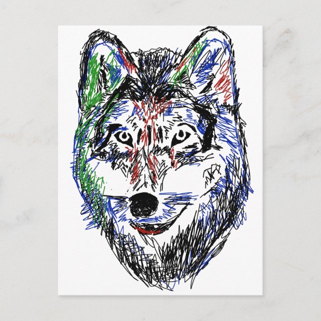 Postal Wolf (Anverso)
