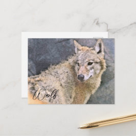 Postal Wolf ポストカード