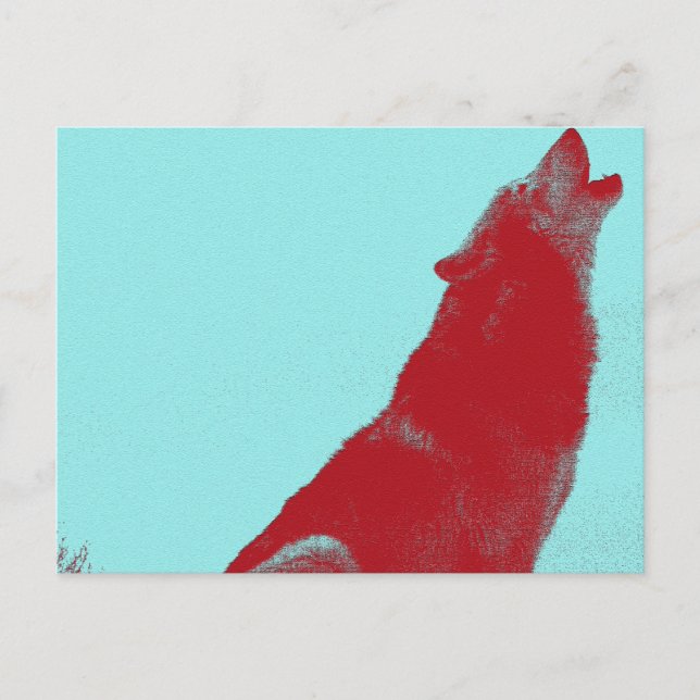 Postal Wolf Howl (Anverso)