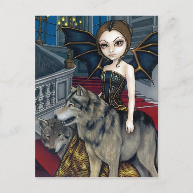 Postal "Wolf Manor" (Anverso)