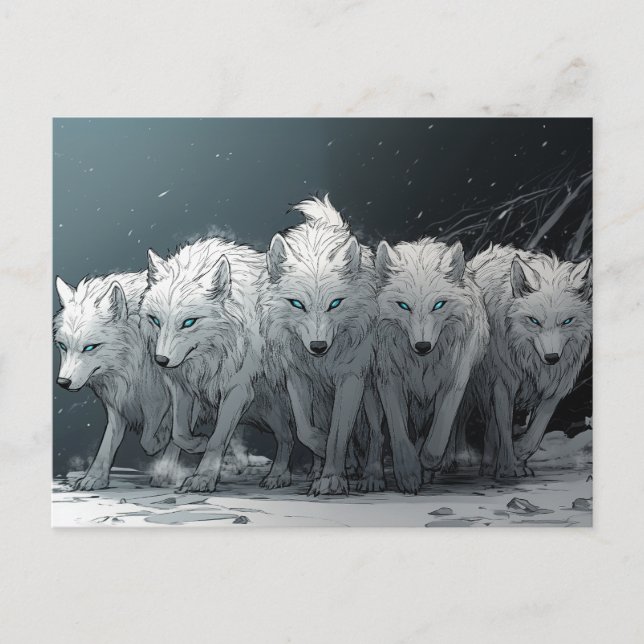 Postal Wolf Pack (Anverso)