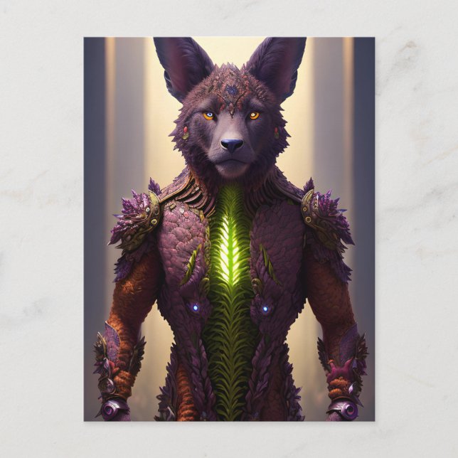 Postal Wolf Sci (Anverso)