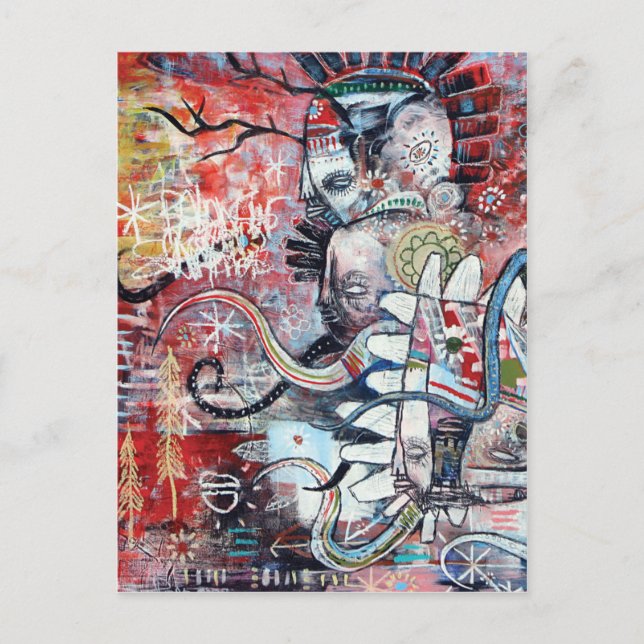 Postal Wolf Spirit (Anverso)