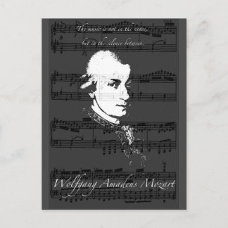 Postal Wolfgang Amadeus Mozart