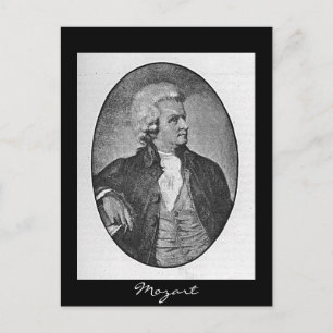 Postal Wolfgang Amadeus Mozart