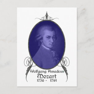 Postal Wolfgang Amadeus Mozart