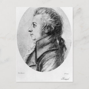 Postal Wolfgang Amadeus Mozart