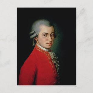 Postal Wolfgang Amadeus Mozart, 1818