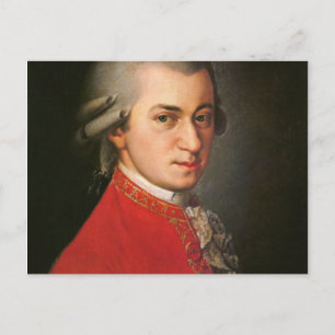 Postal Wolfgang Mozart