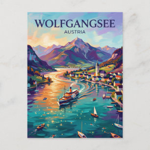 Postal Wolfgangsee Austria