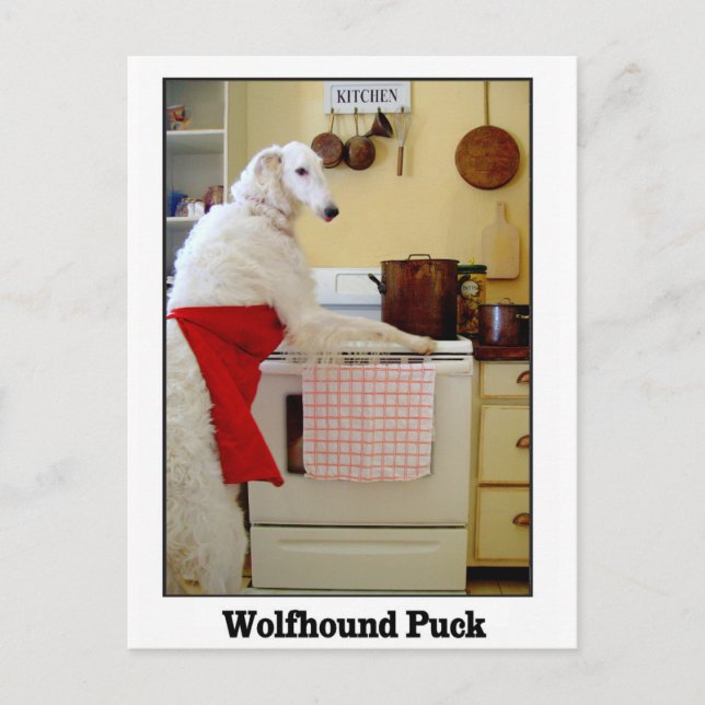 Postal Wolfhound Puck (Anverso)