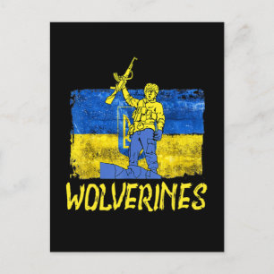 Postal Wolverines apoyan a Ucrania, Volverines de Ucrania