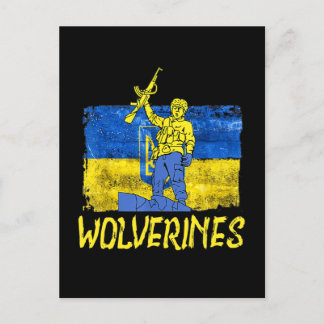 Postal Wolverines apoyan a Ucrania, Volverines de Ucrania