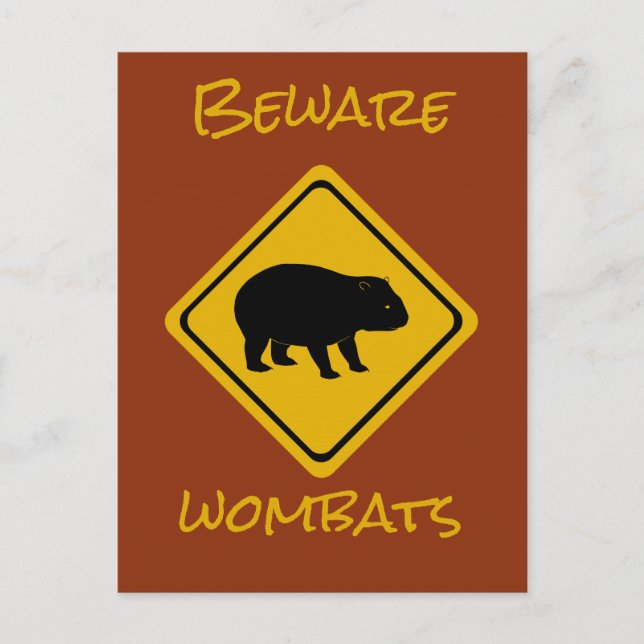 Postal Wombat (Anverso)