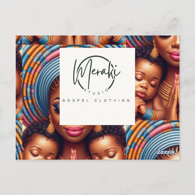 Postal Women and child Isaiah 49:15: (Reverso)