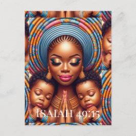 Postal Women and child Isaiah 49:15: