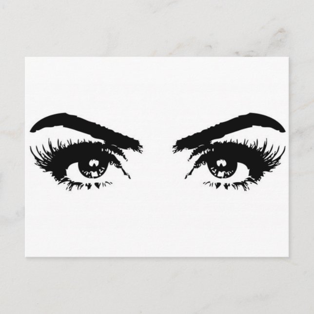 Postal Womens Sketch Eyebrows (Anverso)