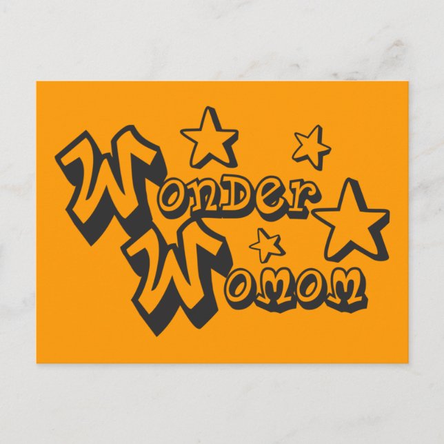 Postal Womom Wonder (Anverso)