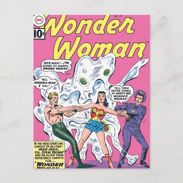 Postal Wonder Woman Battle Prize (Anverso)
