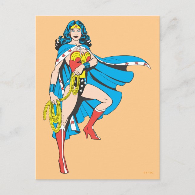 Postal Wonder Woman Cape (Anverso)