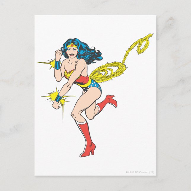 Postal Wonder Woman Cuffs (Anverso)