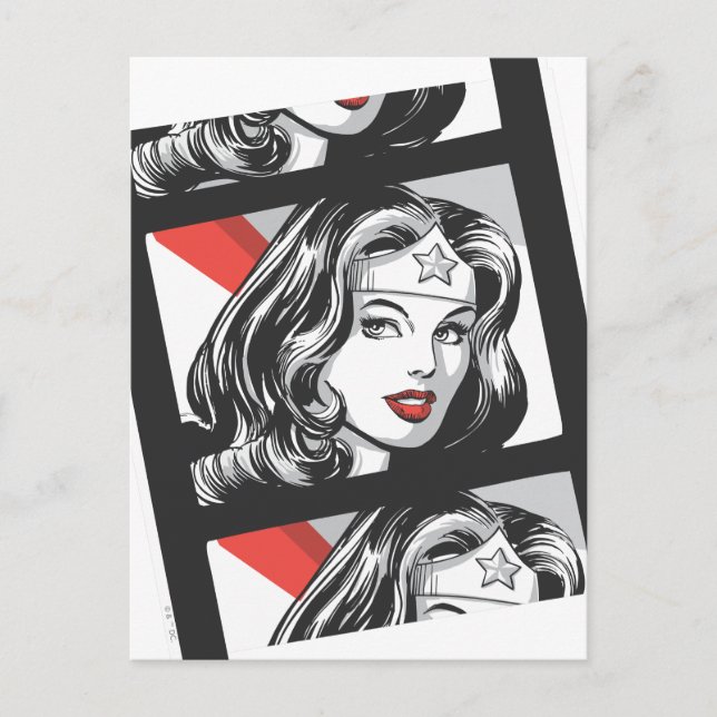 Postal Wonder Woman Film Strip (Anverso)