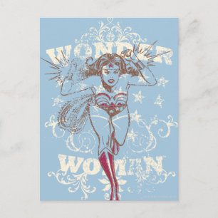 Postal Wonder Woman Pow