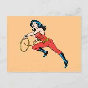 Postal Wonder Woman Red Outfit