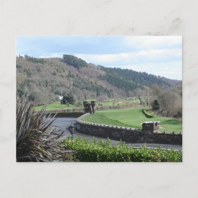 Postal Woodenbridge, Wicklow, Irlanda (Anverso)