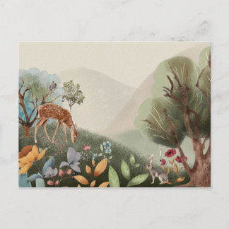 Postal Woodland encantado