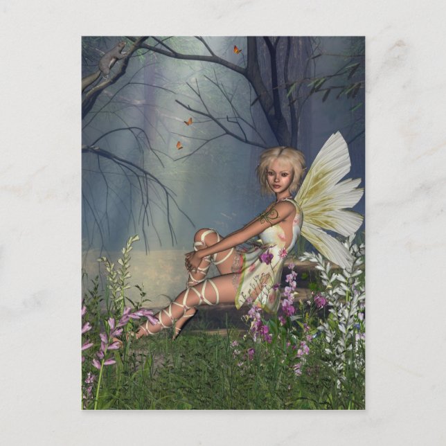 Postal Woodland Fairy (Anverso)
