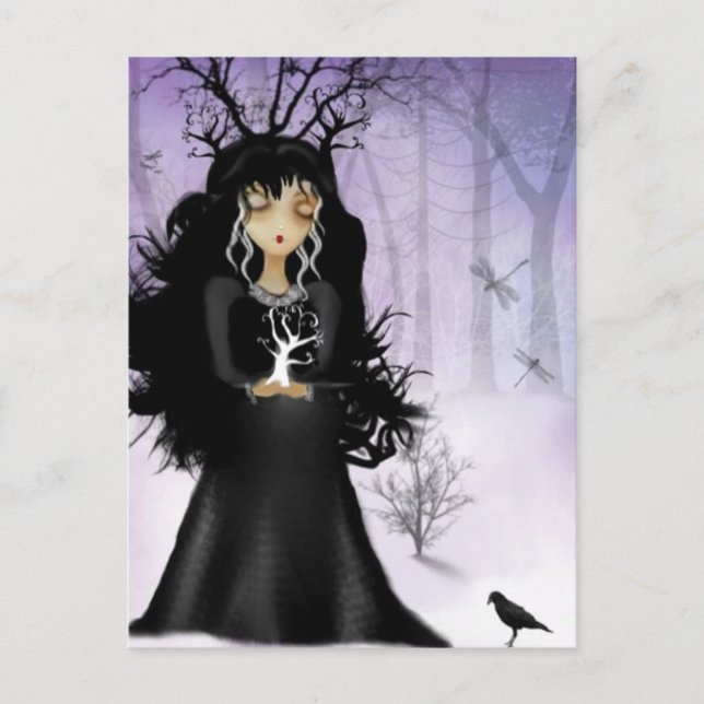 Postal Woodland Mystic (Anverso)