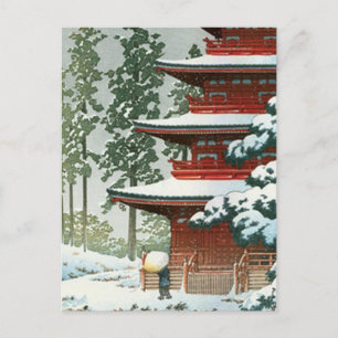 Postal Woodlock japonés