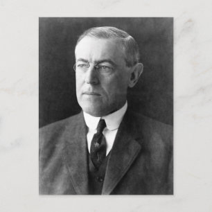 Postal Woodrow Wilson